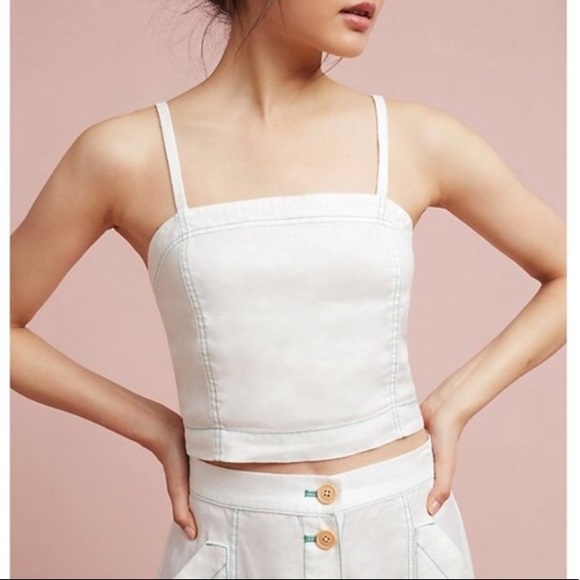 Anthropologie Tops - NWT Anthropologie Riverine Cropped Top